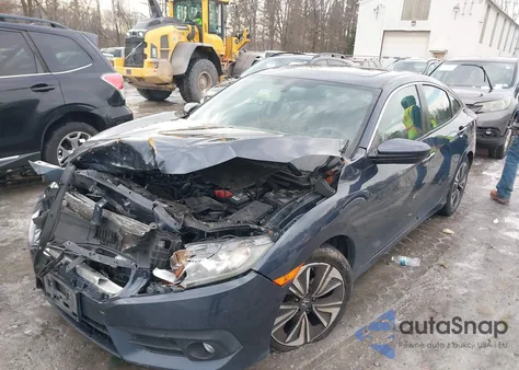 2016 Honda Civic Ex-T z USA, uszkodzony, nr VIN 19XFC1F34GE219943